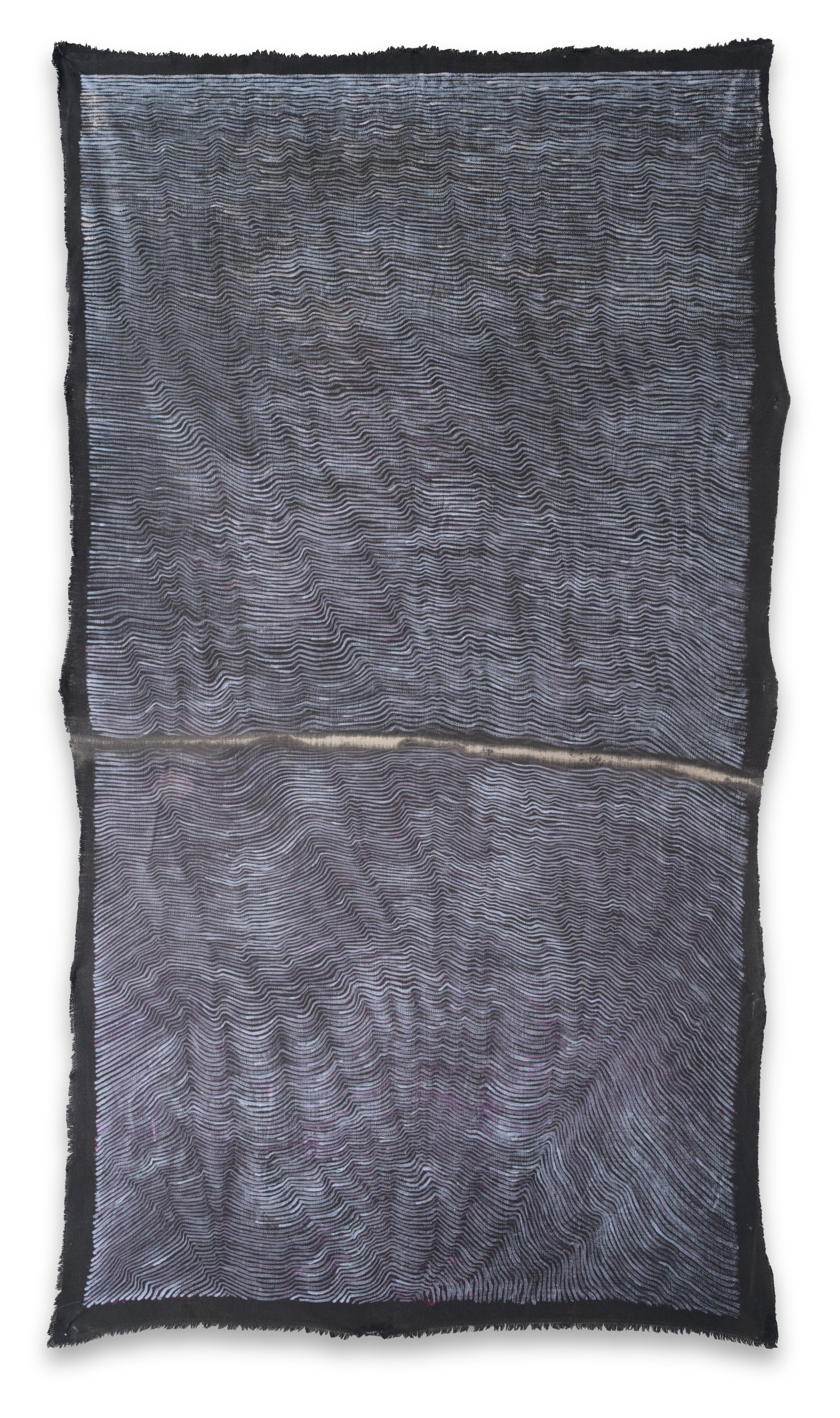 Score No2301, 2023, oil on canvas, 148 × 80 cm