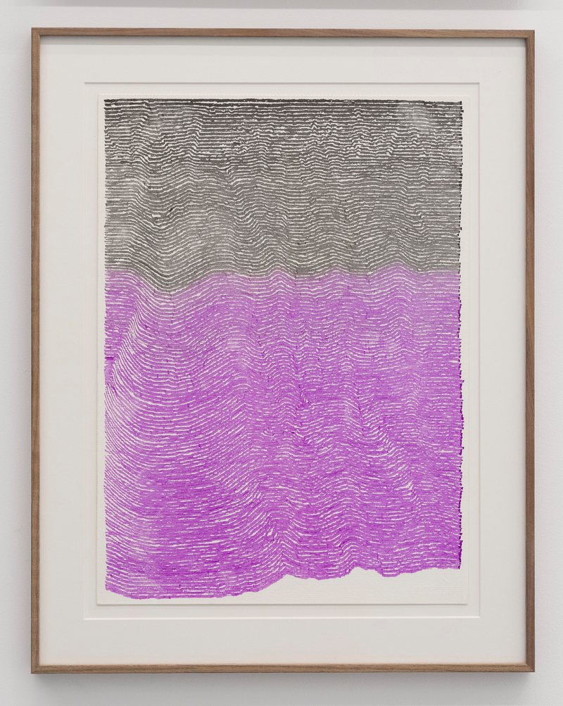Score No2311, 2023, ink on paper, 40 × 30 cm