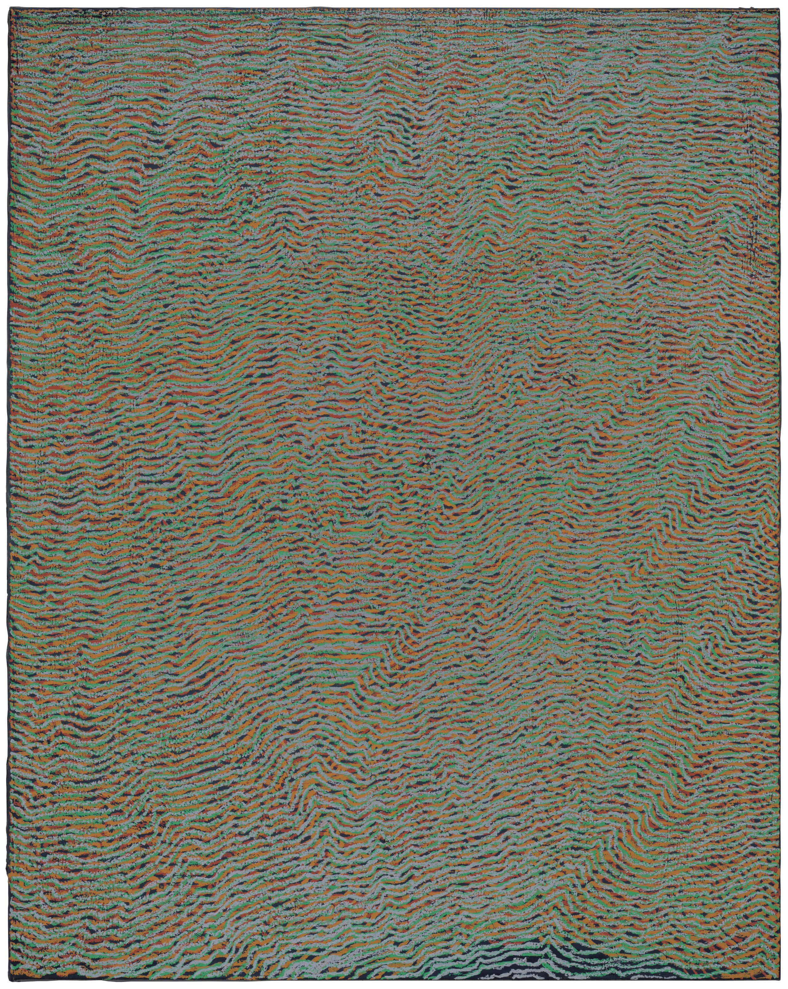 Easel Painting—Green No3, 2025, oil on canvas, 150 × 120 cm