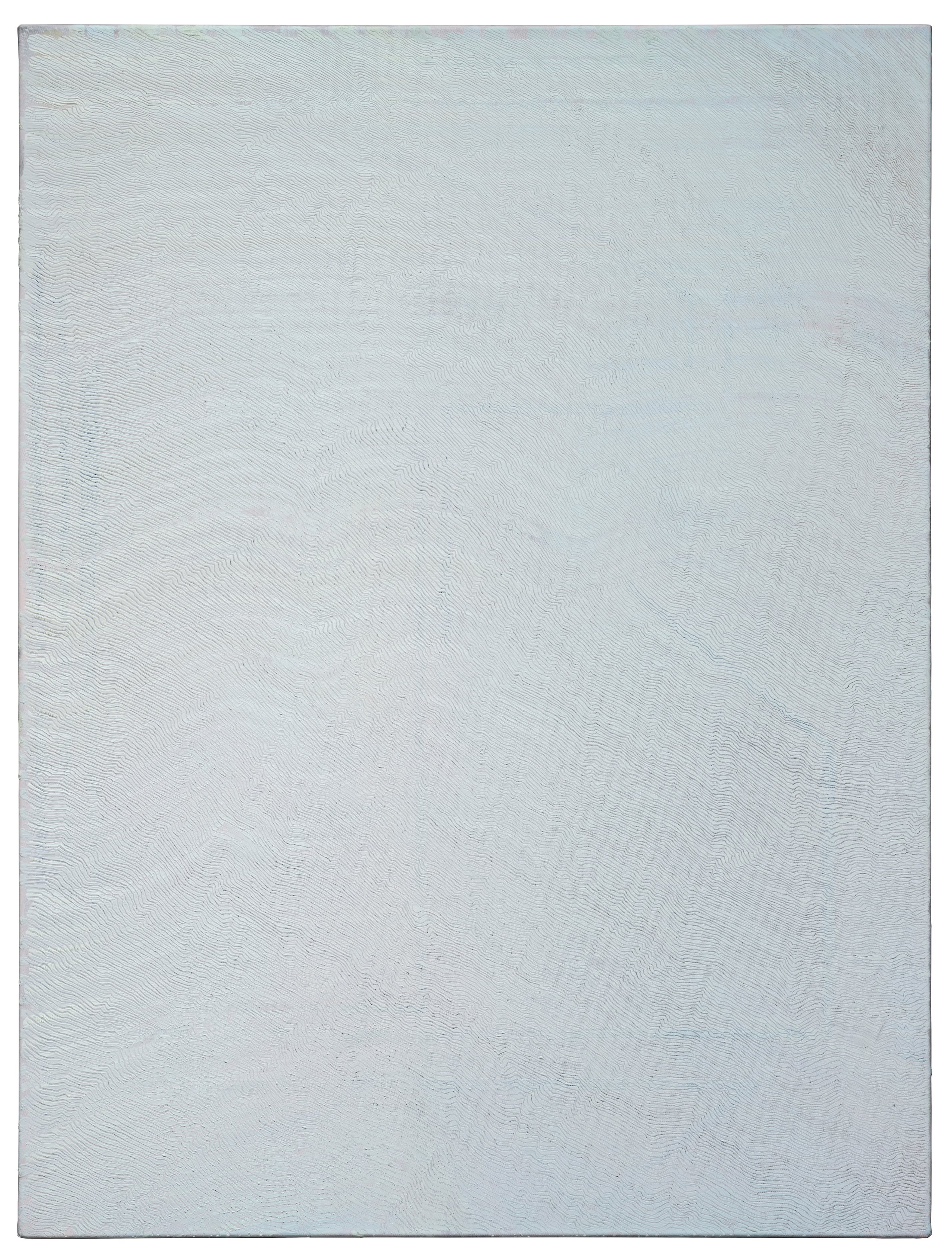 Easel Painting—White No4, 2023, oil on canvas, 137 × 103 cm