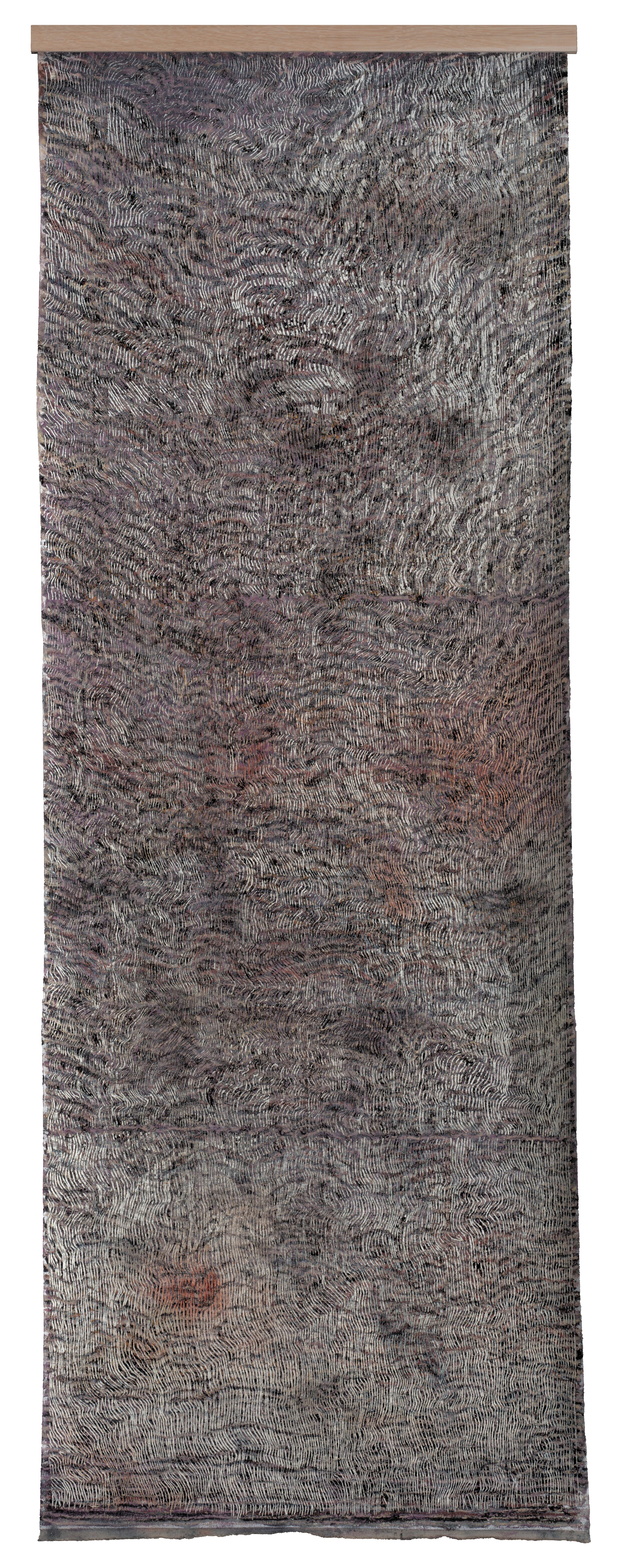 Score No2511, 2025, oil on canvas, 220 × 80 cm