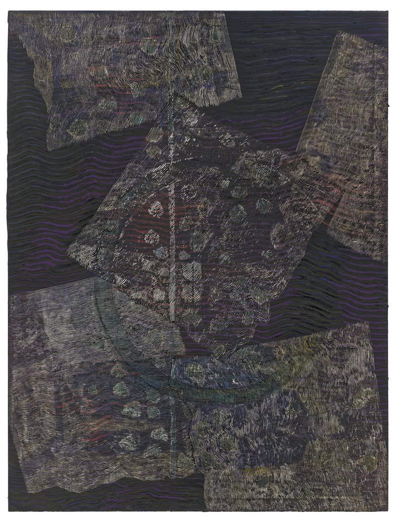 Easel Painting—Darks No7, 2025, oil on canvas, 200 × 152 cm