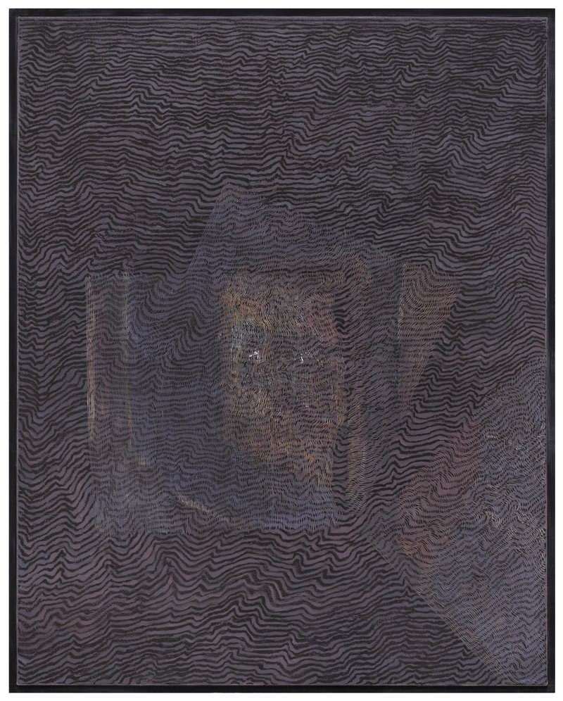 Easel Painting—Gray No1, 2025, oil on canvas, 150 × 120 cm