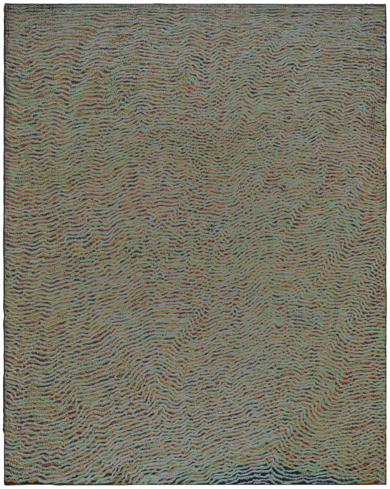 Easel Painting—Green No3, 2025, oil on canvas, 150 × 120 cm