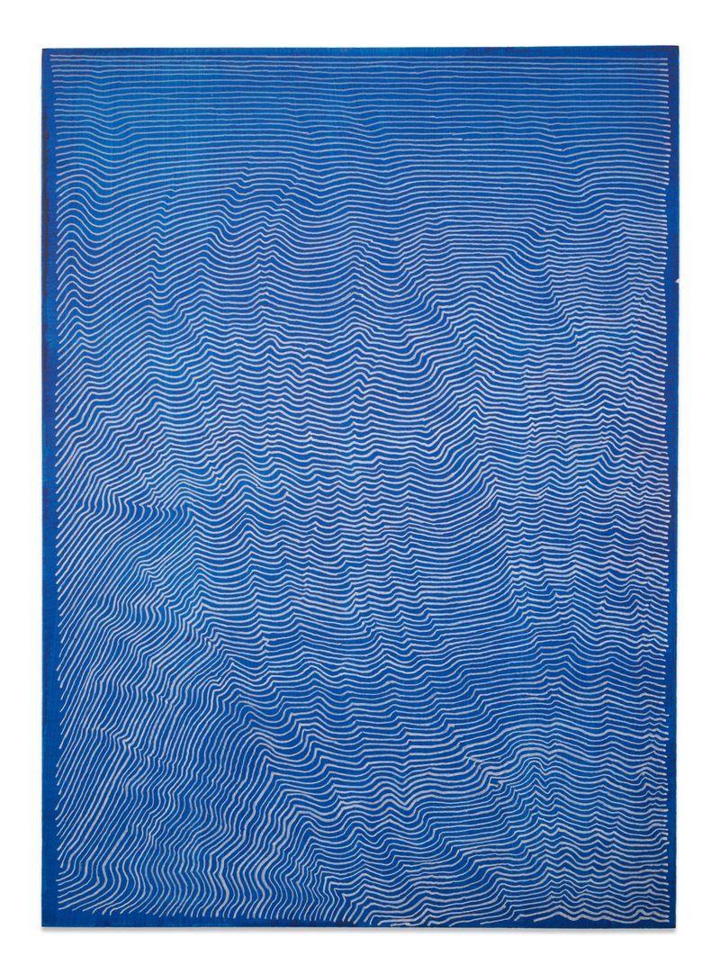 Score No2408, 2024, ink on mdf, 25 × 19 cm