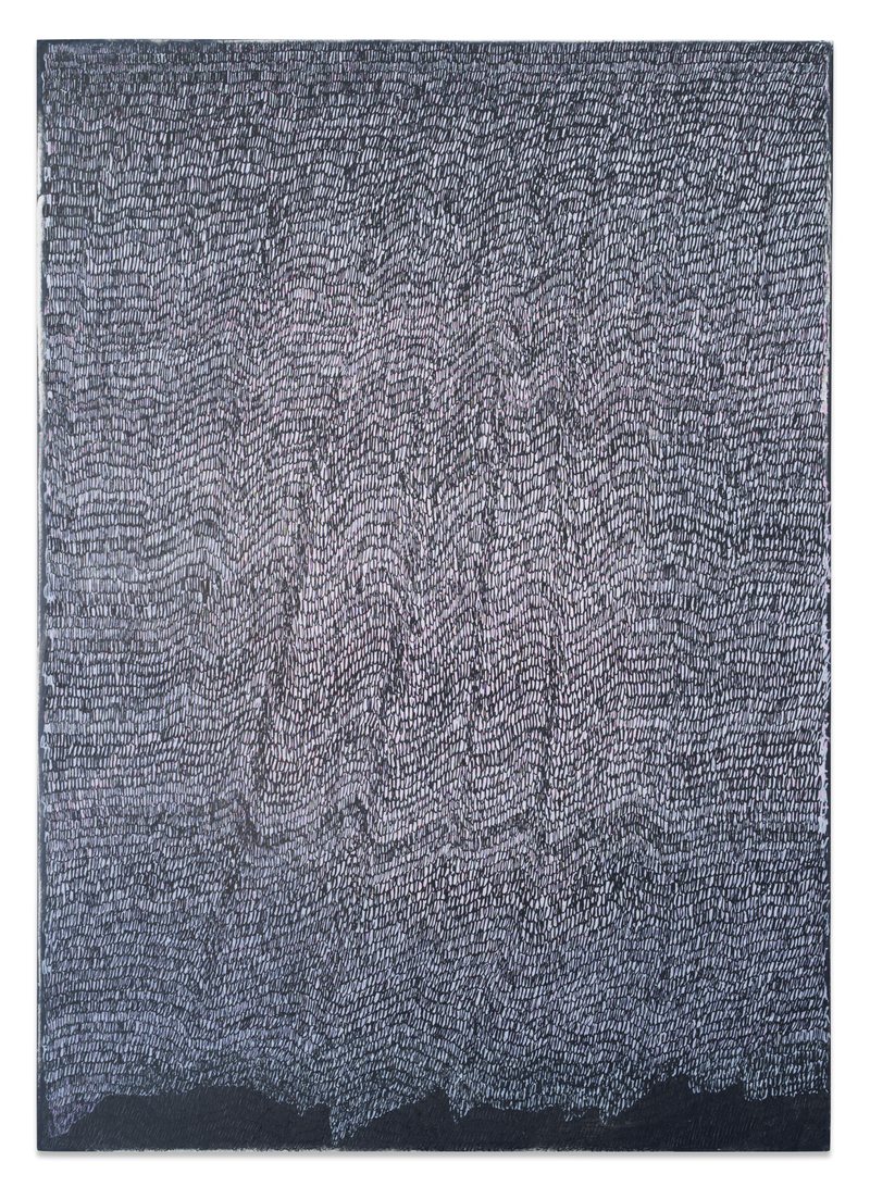 Score No2406, 2024, ink on mdf, 42 × 30 cm