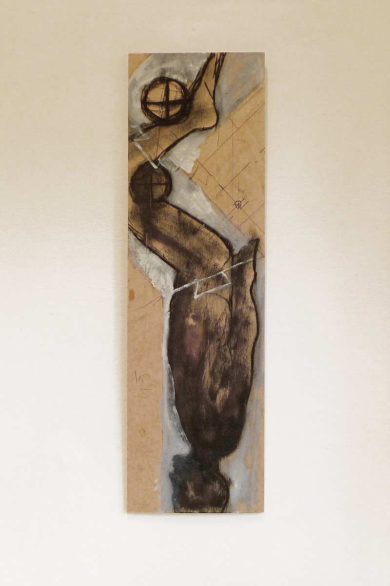Sculptural Painting Detail